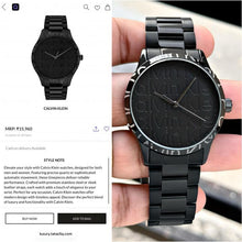Calvin Klein 25200344 – Premium Black Unisex Watch