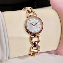 ARP Fos**l Ladies' Rose Gold-Tone Watch with Crystal Accents
